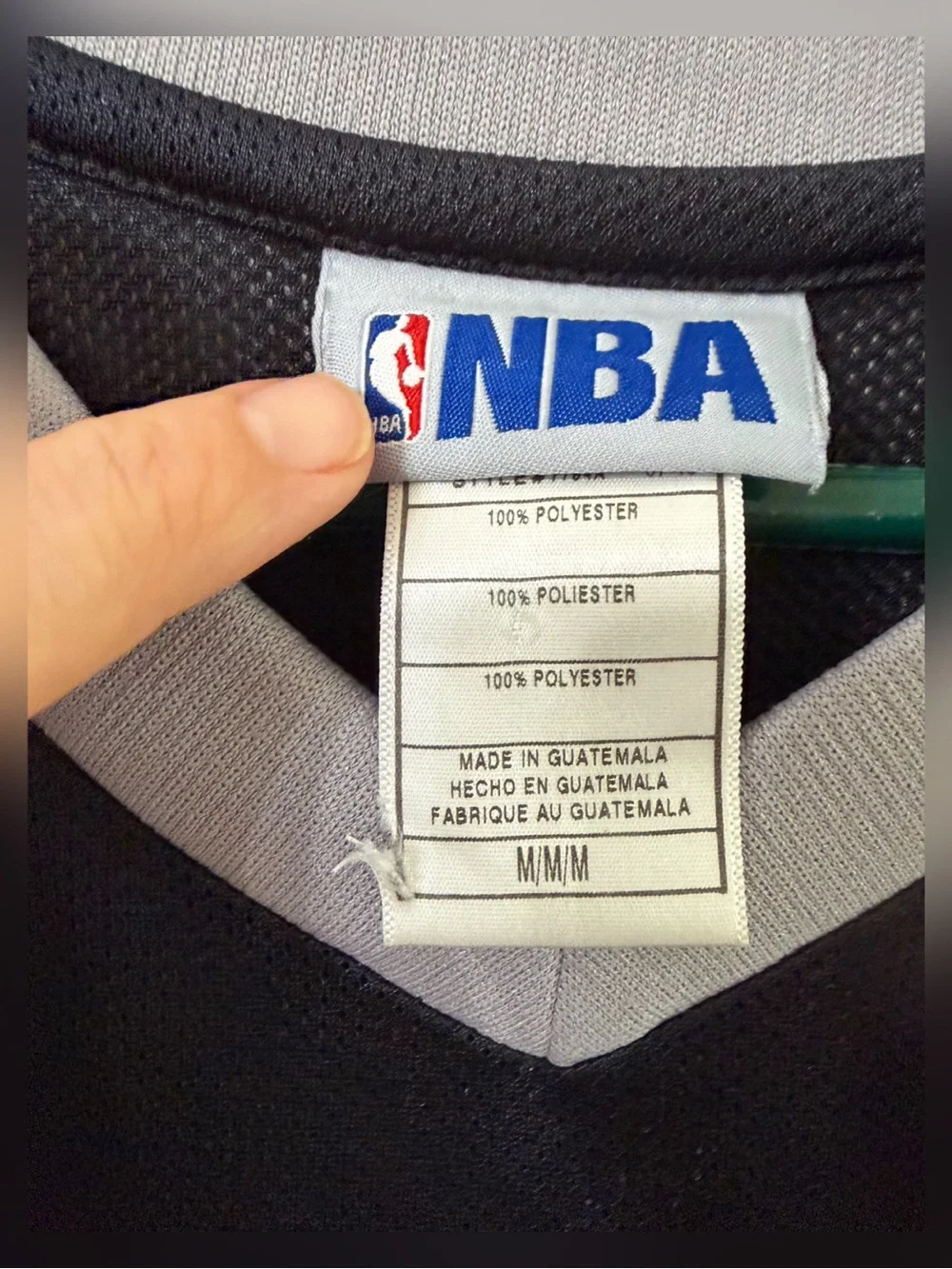 Adidas NBA San Antonio Spurs Manu Ginobili Basketball Jersey - M